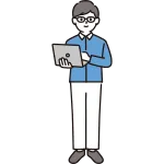 Male Programmer SVG Icon